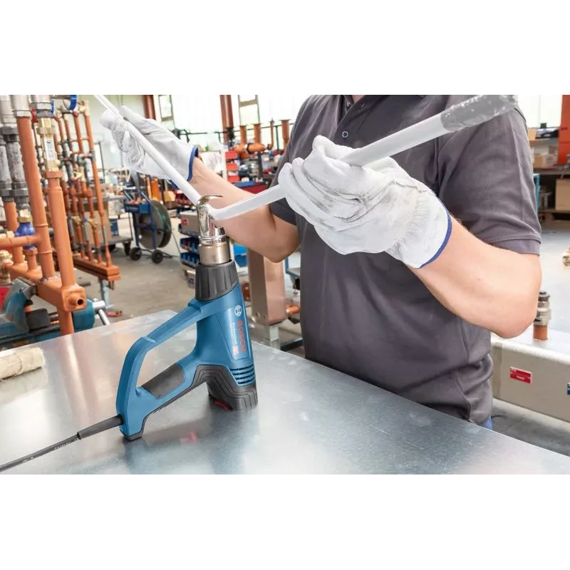 Bosch GHG 23-66 Professional Karstā gaisa pistole 500 l/min 650 °C 2300 W Zila