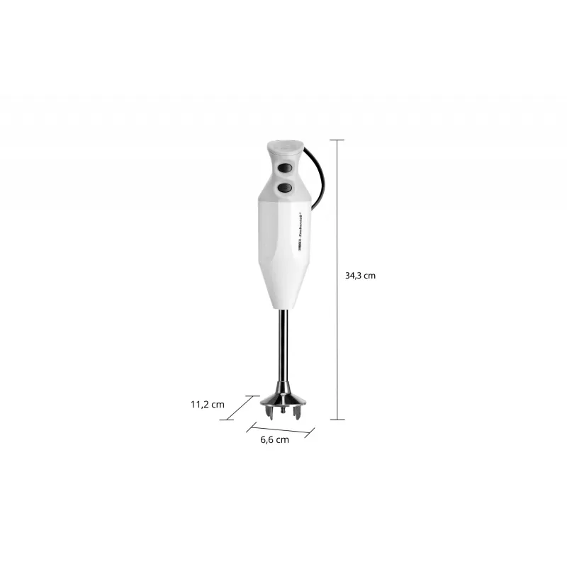 ESGE M 122 S 0,6 L iegremdējamais blenderis 140 W balts