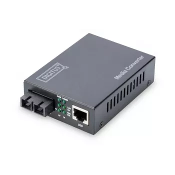 DIGITUS Professional Gigabit Media Converter, RJ45 / SC (DN-82121-1)