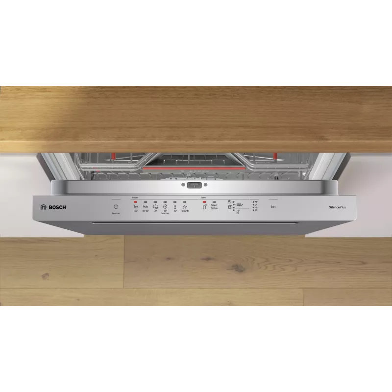 Bosch Serie 4 SMP4ECS71S trauku mazgājamā mašīna Iebūvējama zem darba virsmas 14 galda klājumi