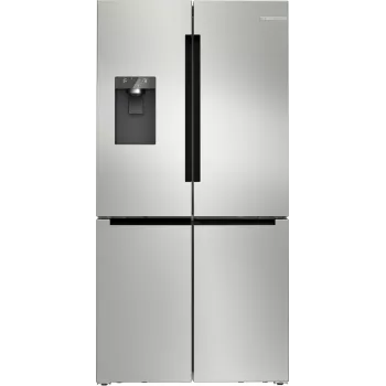 Bosch Serie 6 KFI96APEA blakussienas ledusskapis Brīvi stāvošs 574 L Matēta tērauda