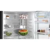 Bosch Series 8 KGP86AXB0N ledusskapis-saldētava Brīvstāvošs 621 L Melns, Nerūsējošais tērauds