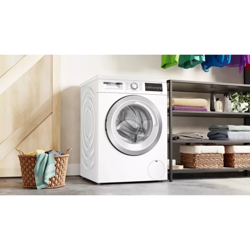 Bosch Serie 6 WUU28T71 veļas mazgājamā mašīna ar priekšējo ielādi 8 kg 1400 apgr./min Baltā