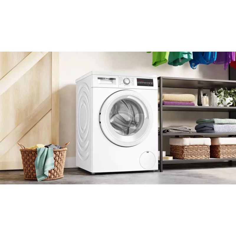 Bosch Serie 6 WUU28T22 veļas mazgājamā mašīna ar priekšējo ielādi 9 kg 1351 RPM balta