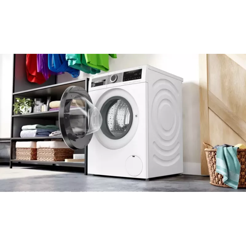 Bosch Serie 6 WGG244F40 veļas mazgājamā mašīna Ielādējama no priekšpuses 9 kg 1351 apgr./min Balta