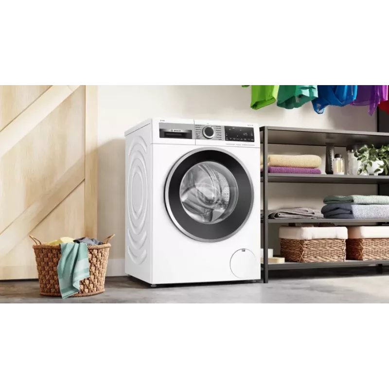 Bosch Serie 6 WGG244F40 veļas mazgājamā mašīna Ielādējama no priekšpuses 9 kg 1351 apgr./min Balta