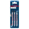 Bosch 2 608 900 563 finierzāģa/virzuļzāģa/reciprozāģa asmens Finierzāģa asmens Karbīda 3 gab.