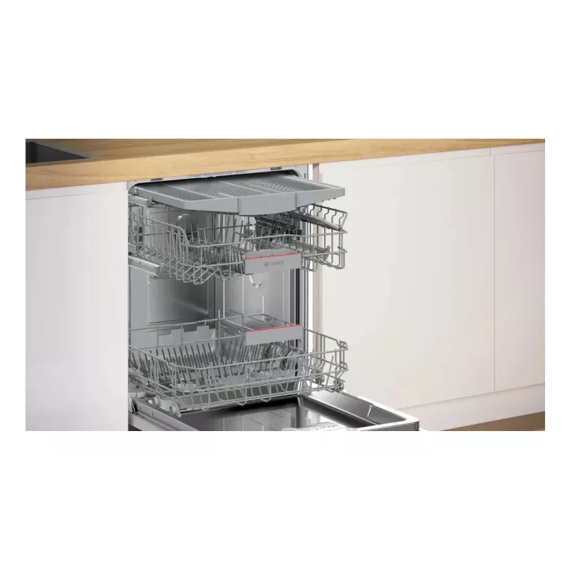 Bosch SBV4EVX08E trauku mazgājamā mašīna Pilnībā iebūvēta 14 galda klājumu komplekti