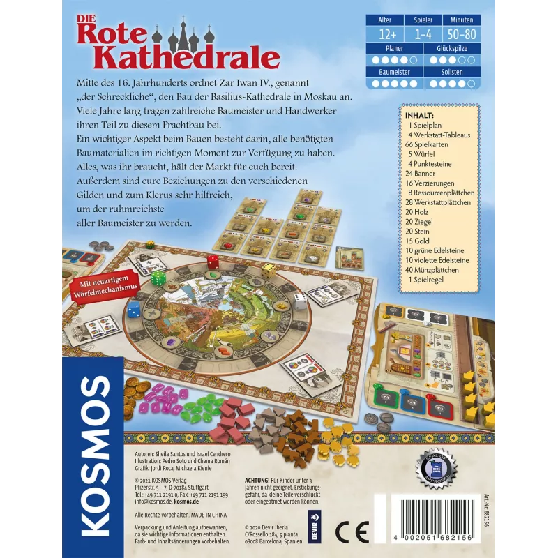 Kosmos Die Rote Kathedrale, 12 gadi, 50 min Kosmos Die Rote Kathedrale. Ieteicamais vecums (min): 12 gadi