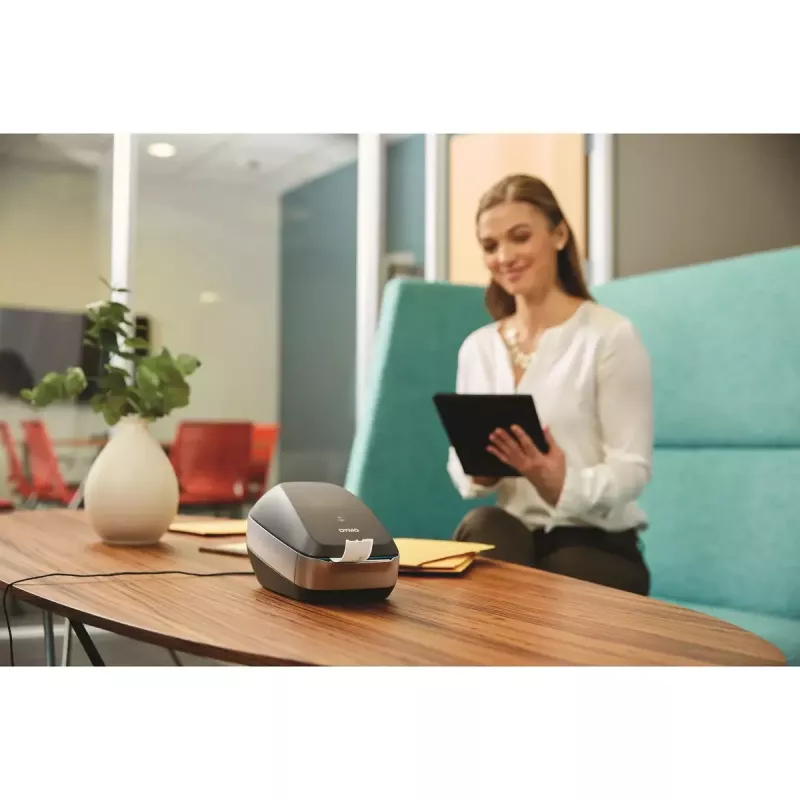 DYMO LabelWriter Wireless etiķešu printeris | Wi-Fi/tīkla etiķešu printeris | melns