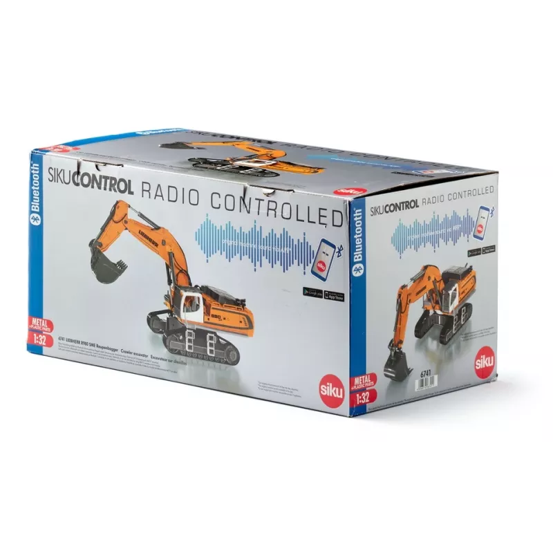 Ekskavatora modelis Siku 6741 Salikts 1:32 Darbināms ar baterijām