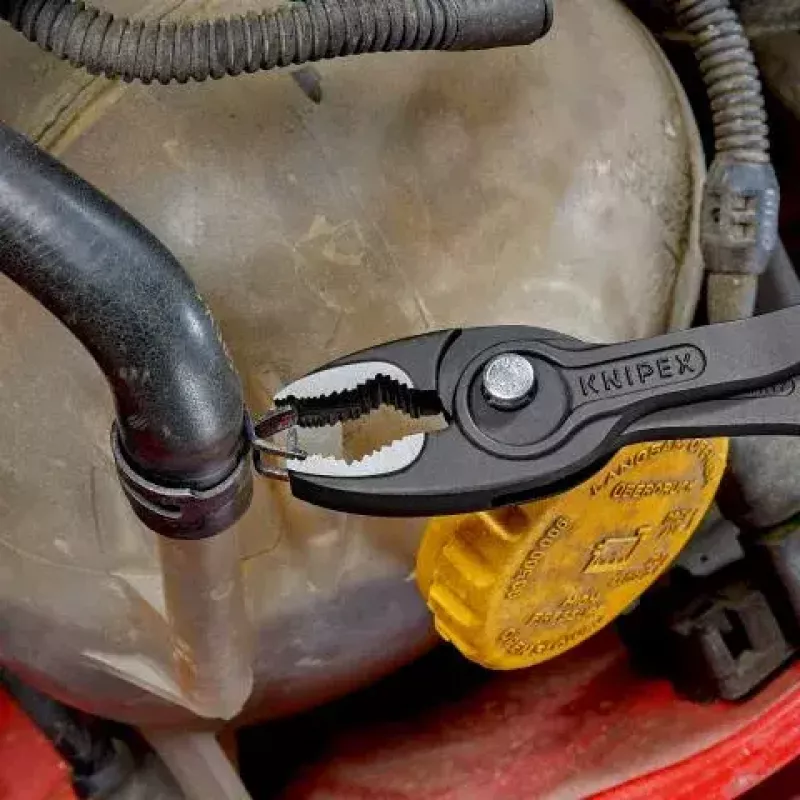 Slīdlocīkļu knaibles Knipex TwinGrip žokļu platums 5,1 cm garums 200 mm
