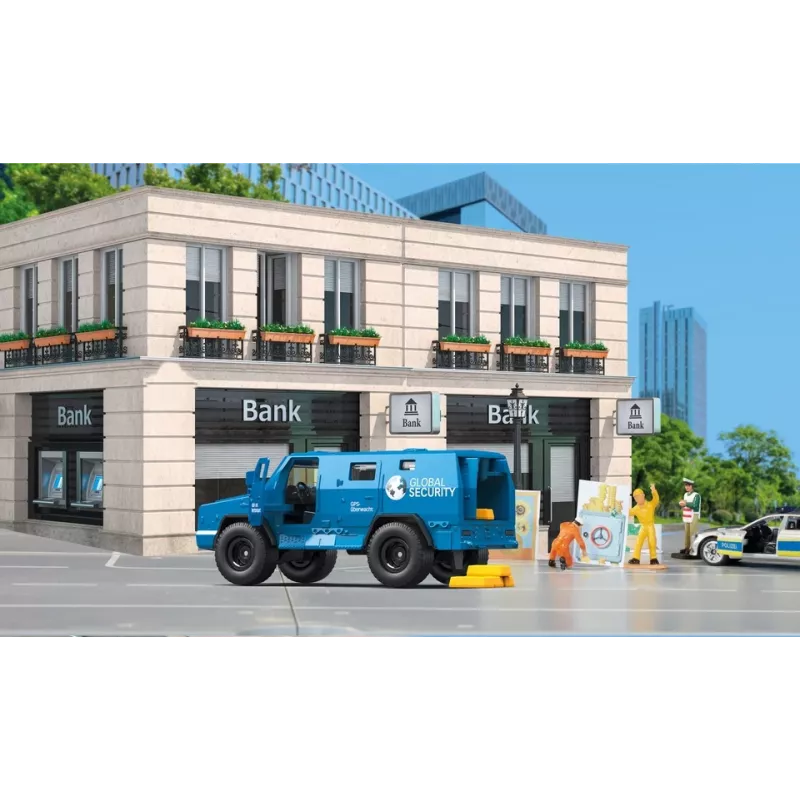 Siku Naudas transportētājs Smagās kravas transportētāja modelis Salikts 1:50