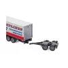 Siku Road Train, Autovilciena modelis, Samontēts, 1:87, Metāls, Plastmasa, 3 gadi, Zils, Sarkans, Balts