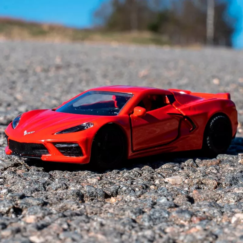 Siku Chevrolet Corvette Stingray Sporta auto modelis Salikts 1:50