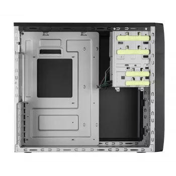 Chieftec CG-04B-OP datora korpuss Midi Tower melns