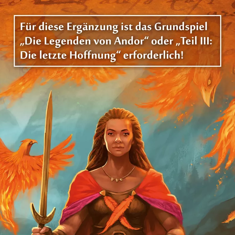 Kosmos Die Legenden von Andor - Magische Helden galda spēle Stratēģija