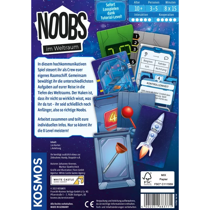 Kosmos FKS6837710 galda/kāršu spēle Galda spēle Ballīte
