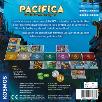 Kosmos Pacifica galda spēle Ceļojumi/piedzīvojumi