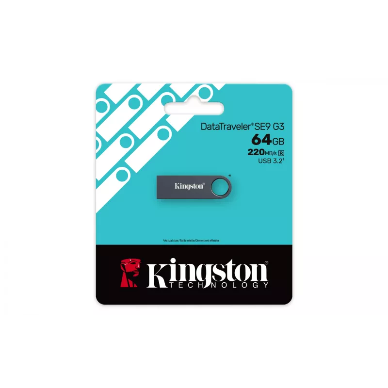 USB zibatmiņa Kingston 64GB USB Type-A DataTraveler SE9 G3