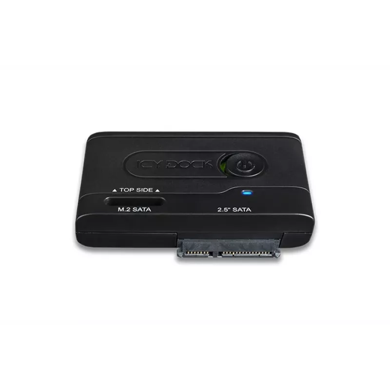 ICY BOX Ez-adapteris - 2,5 collu un M.2 SATA cietā diska/SSD uz USB 3.2 Gen 1 adapteris