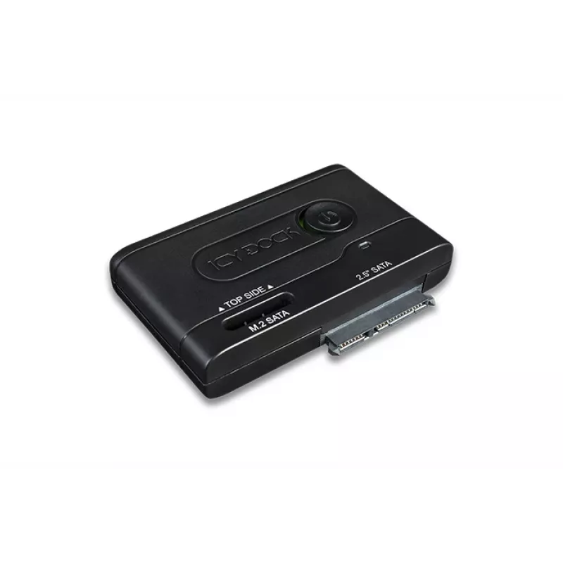 ICY BOX Ez-adapteris - 2,5 collu un M.2 SATA cietā diska/SSD uz USB 3.2 Gen 1 adapteris