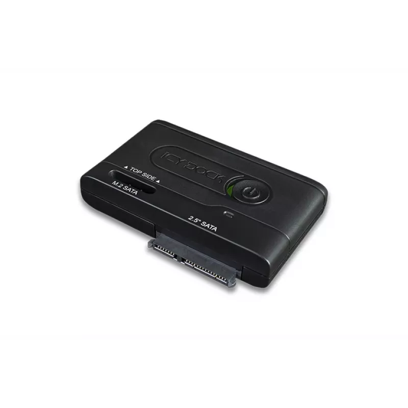 ICY BOX Ez-adapteris - 2,5 collu un M.2 SATA cietā diska/SSD uz USB 3.2 Gen 1 adapteris