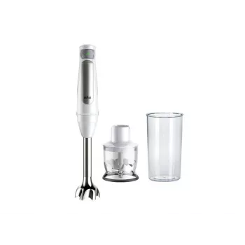 Braun MultiQuick 7 MQ7020 WH 0.6 L iegremdējamais blenderis 1000 W Balts