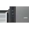 Siemens iQ300 KF96NVPEA ledusskapis ar blakus novietotu saldētavu Brīvi stāvošs 605 L Sudraba
