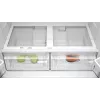 Siemens iQ300 KF96NVPEA ledusskapis ar blakus novietotu saldētavu Brīvi stāvošs 605 L Sudraba