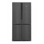 Siemens iQ500 KF96NAXEA blakus novietojams ledusskapis Brīvstāvošs 605 L Melns, Nerūsējošais tērauds