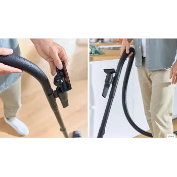 Bosch Serie 4 BGD38BU2 putekļsūcējs 4 L bungas tipa putekļsūcējs Sausā tīrīšana Putekļu maiss 600 W
