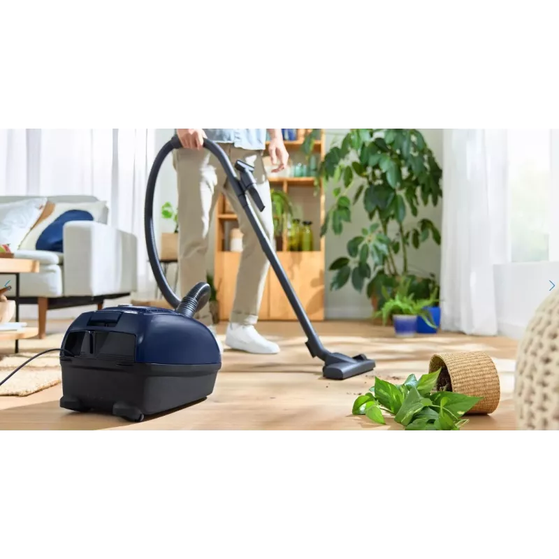 Bosch Serie 4 BGD38BU2 putekļsūcējs 4 L bungas tipa putekļsūcējs Sausā tīrīšana Putekļu maiss 600 W