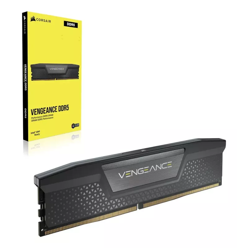 CORSAIR Memory 32GB (2x16gb) DDR5 Dram 6000mt/s CL38 Memory komplekts Vengeance Melns