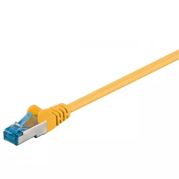 Tīkla kabelis GOOBAY 93679 Cat6a S/FTP (S-STP) 1 m RJ‑45 ar zeltītiem kontaktiem