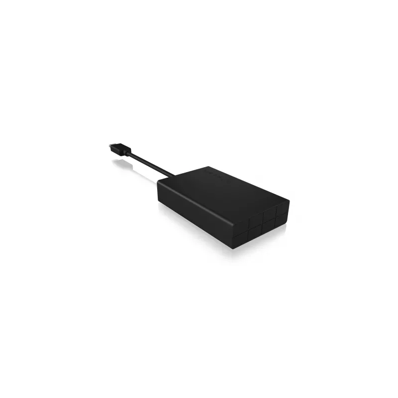 ICY BOX IB-CR401-C3 karšu lasītājs USB 3.2 Gen 1 (3.1 Gen 1) Type-C melns