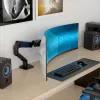 ERGOTRON HX galda monitora statīvs ar VHD šarnīru - matēti melns