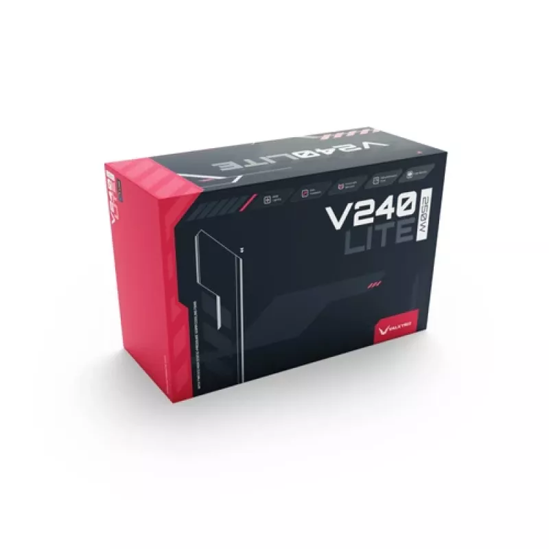VALKYRIE Universāls šķidruma dzesētājs V240 Lite ARGB melns