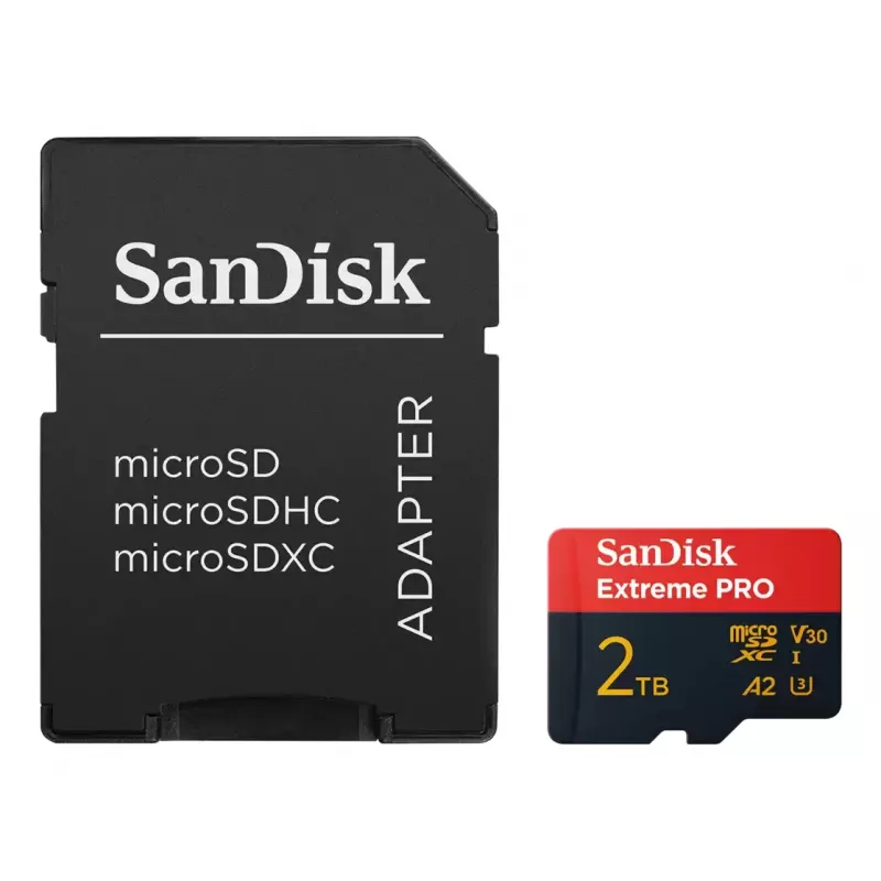 WESTERN DIGITAL Extreme PRO micro SDXC 2TB + SD Adapter