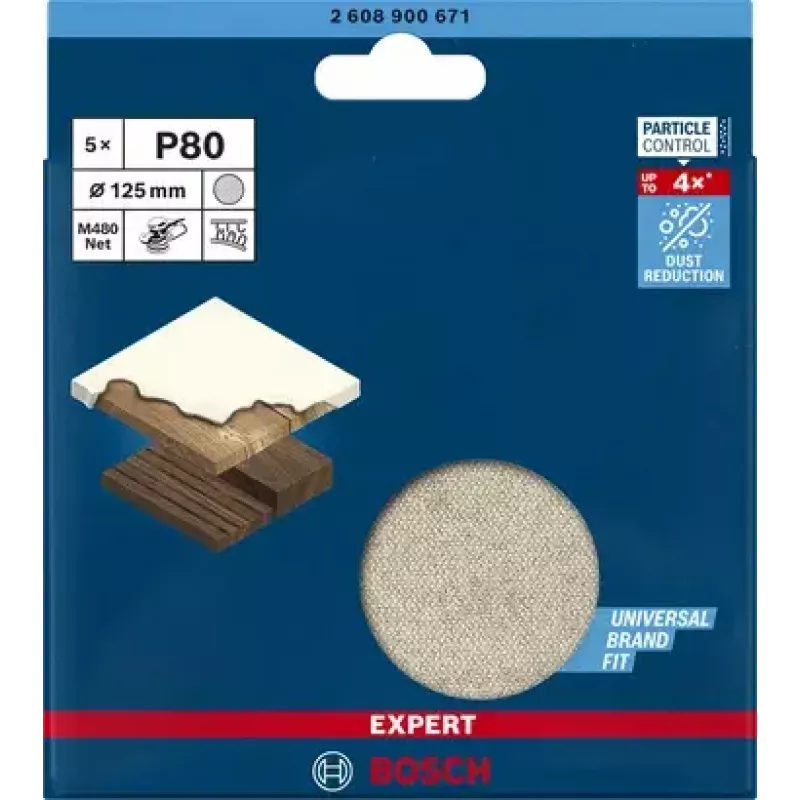 Bosch Expert M480 slīpēšanas tīkliņš