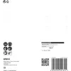 Bosch 2 608 900 806 rotējošā instrumenta slīpēšanas/slīpēšanas piederums Koks Slīploksne