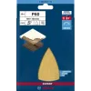 Bosch 2 608 901 115 rotējošā instrumenta slīpēšanas/slīpēšanas piederums Koks Slīplokšņu komplekts