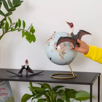 Rotaļlieta Schleich Quetzalcoatlus 15028 Melna Brūna Balta bērniem no 4 gadiem