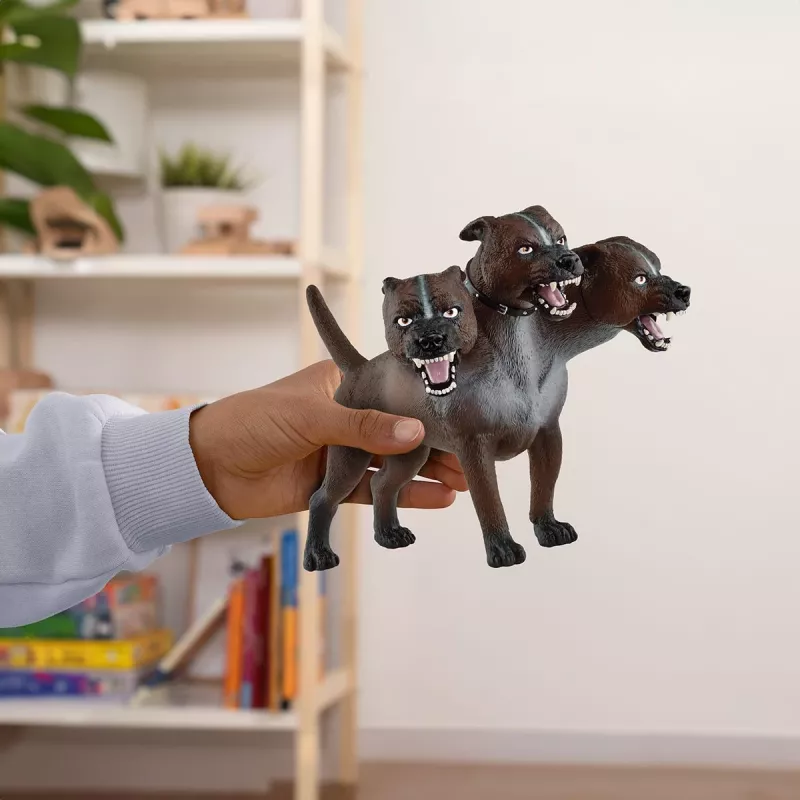 schleich Pūkainis, 6 gadi, Maģiskās radības, Melna, Brūna, Pelēka, Plastmasa