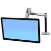 ERGOTRON Lx Hd sēd-stāv galda stiprinājuma LCD svira (pulēts alumīnijs)