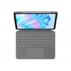 LOGITECH Combo Touch iPad Air 11in 5. paaudzei Oxford pelēka Qwertz vācu