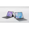 LOGITECH Combo Touch iPad Air 11in 5. paaudzei Oxford pelēka Qwertz vācu