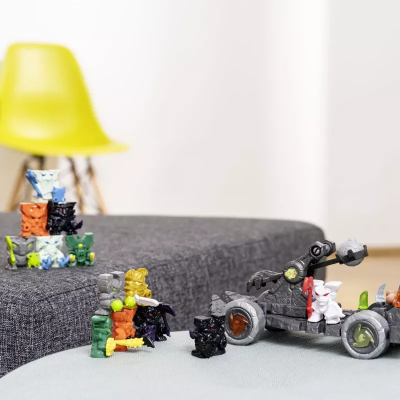 schleich ELDRADOR CREATURES Katapulta ar mini radījumu, Monstri un pūķi, Roboti / Mini radījumi, 7 gadi, Daudzkrāsaina, Plastmasa