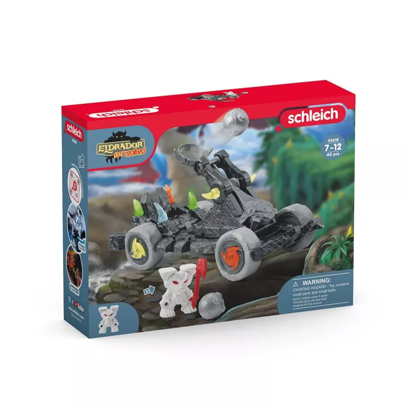 schleich ELDRADOR CREATURES Katapulta ar mini radījumu, Monstri un pūķi, Roboti / Mini radījumi, 7 gadi, Daudzkrāsaina, Plastmasa