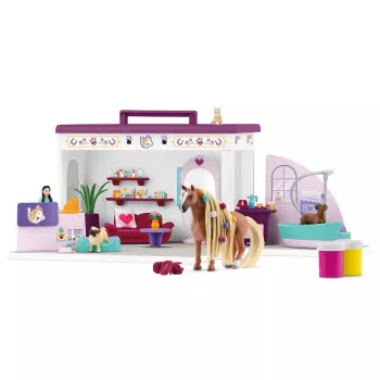 schleich HORSE CLUB Sofia's Beauties Pet Salon, Salons un spa, Pet Salon, 3 gadi, Daudzkrāsains, Plastmasa